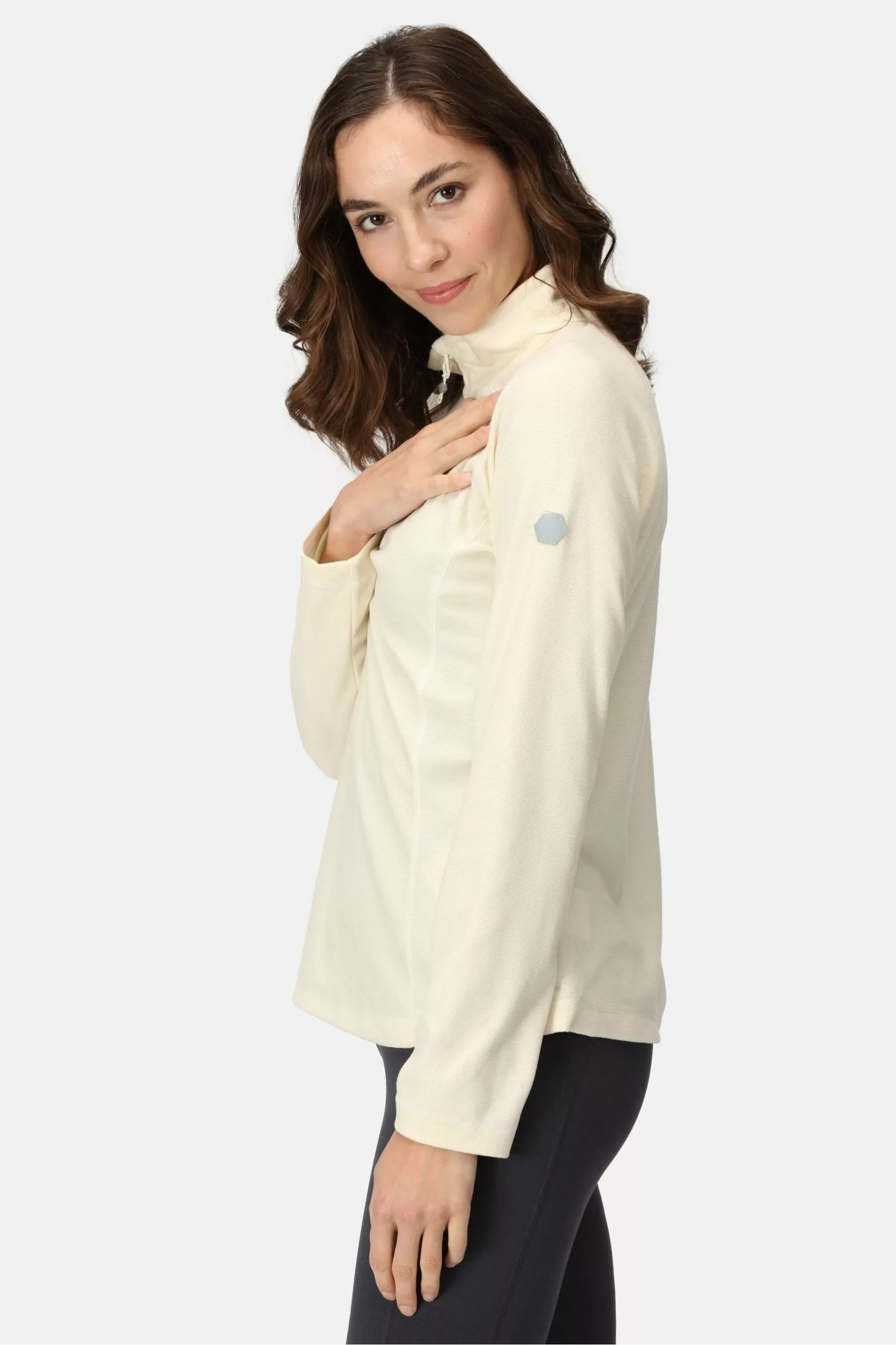 Regatta Cream Montes Half Zip Fleece 7 Regatta Cream Montes Half Zip Fleece - Image 5