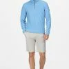 Regatta Blue Shorebay Half Zip Fleece -Regatta Shop M82932s