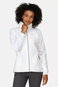 Regatta Corinne IV White Waterproof Packaway Jacket -Regatta Shop T37028s3