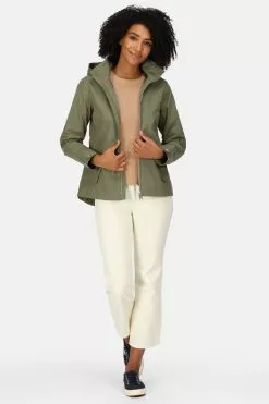 Regatta Green Laiyah Waterproof Jacket