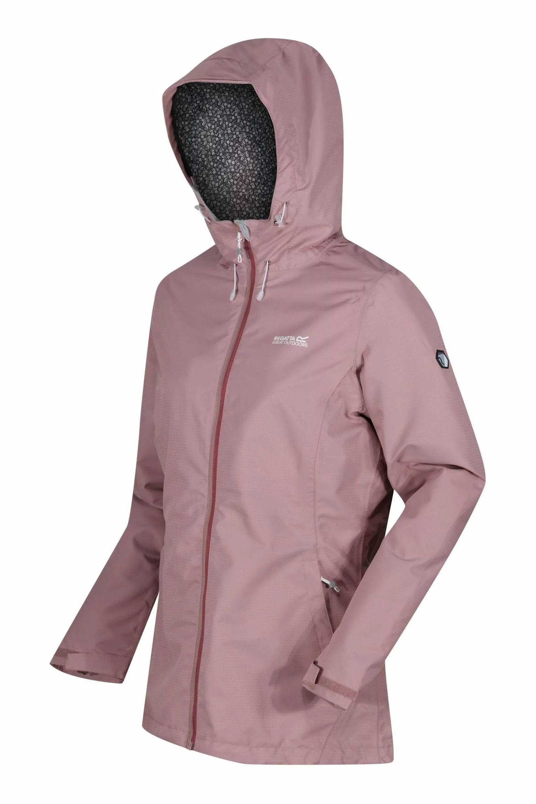 Regatta Pink Hamara III Waterproof Jacket 10 Regatta Pink Hamara III Waterproof Jacket - Image 8
