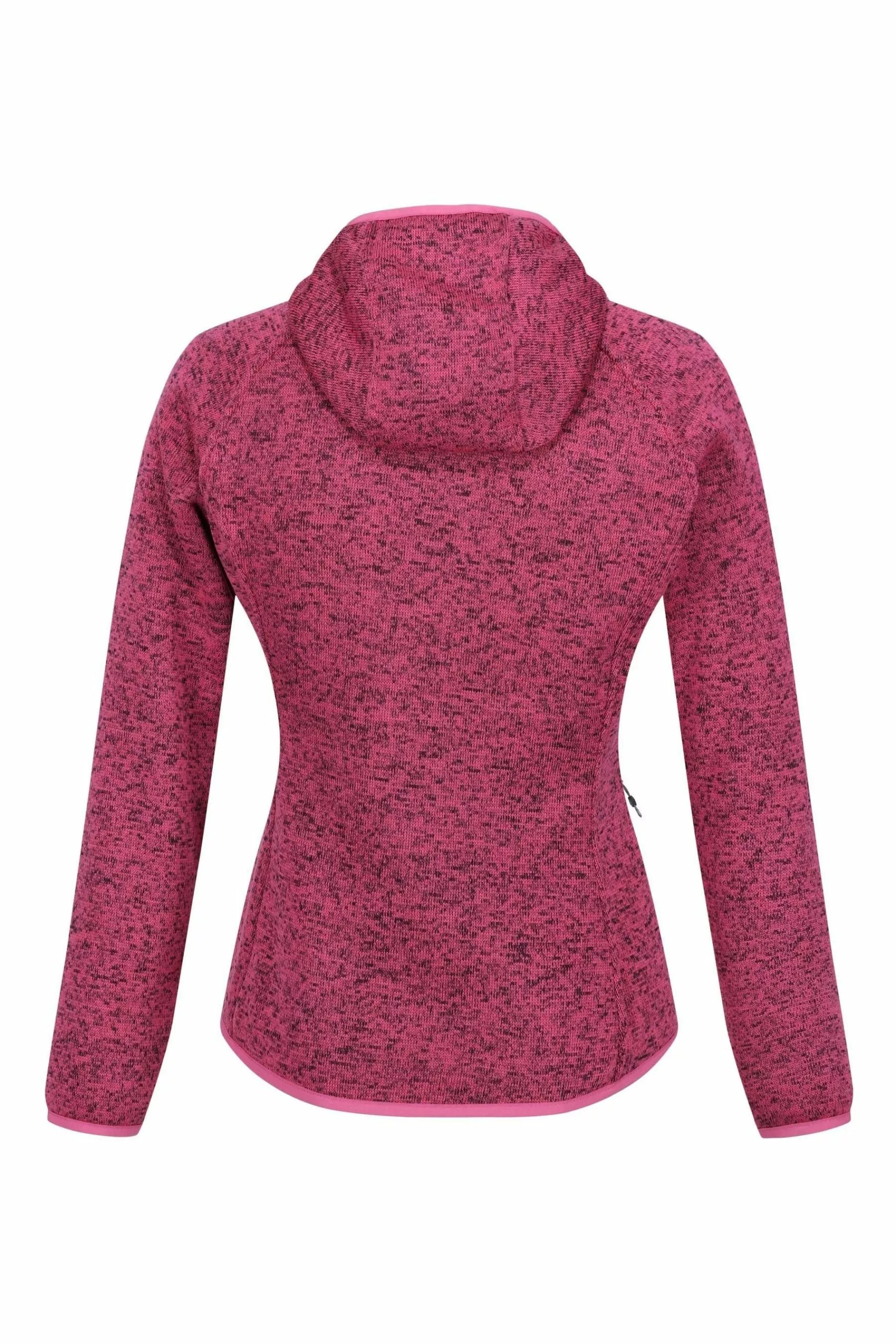 Regatta Womens Pink Newhill Full Zip Hooded Fleece 8 Regatta Womens Pink Newhill Full Zip Hooded Fleece - Image 6