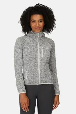 Regatta Womens Grey Newhill Full Zip Hooded Fleece -Regatta Shop T37833s3