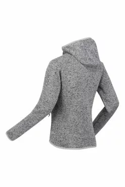 Regatta Womens Grey Newhill Full Zip Hooded Fleece -Regatta Shop T37833s8