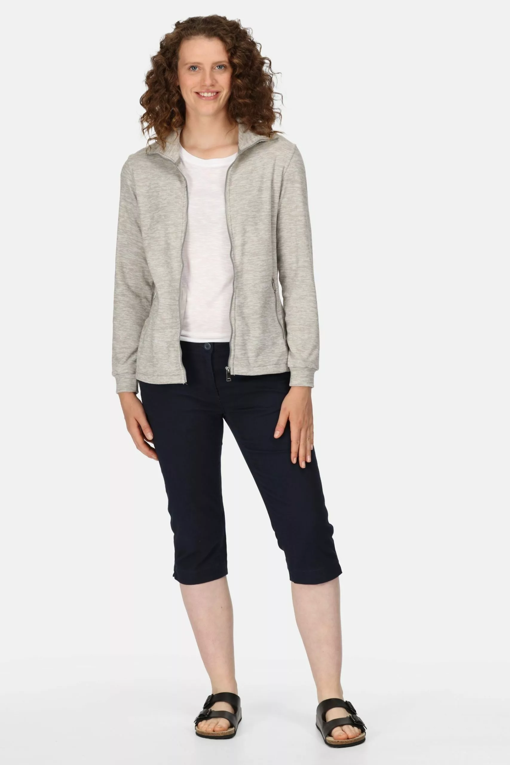 Regatta Grey Azaelia Full Zip Hoodie 3 Regatta Grey Azaelia Full Zip Hoodie