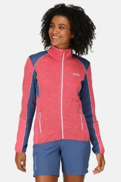 Regatta Pink Lindalla V-Full Zip Fleece -Regatta Shop T38840s3