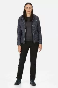 Regatta Blue/Navy Hooded Hillpack Lightweight Jacket