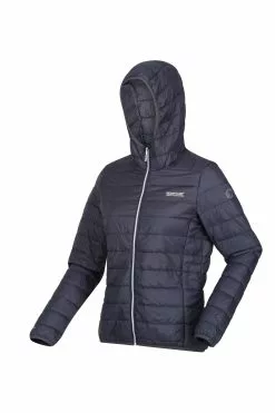 Regatta Blue/Navy Hooded Hillpack Lightweight Jacket -Regatta Shop T40188s8