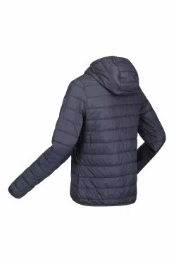 Regatta Blue/Navy Hooded Hillpack Lightweight Jacket -Regatta Shop T40188s9