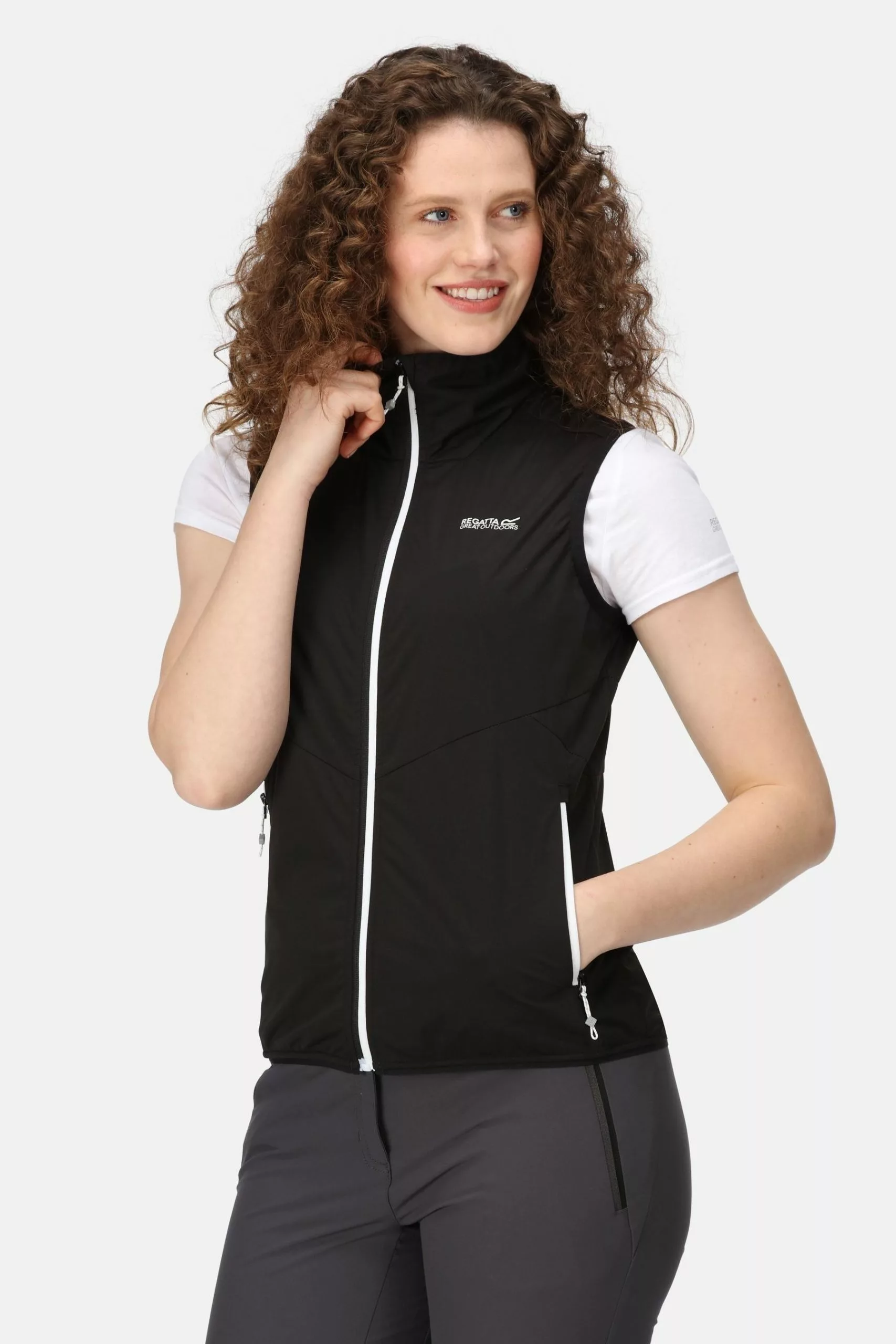 Regatta Black Lankin Softshell Gilet 5 Regatta Black Lankin Softshell Gilet - Image 3