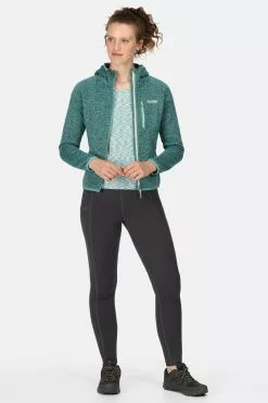 Regatta Womens Blue Newhill Full Zip Hooded Fleece