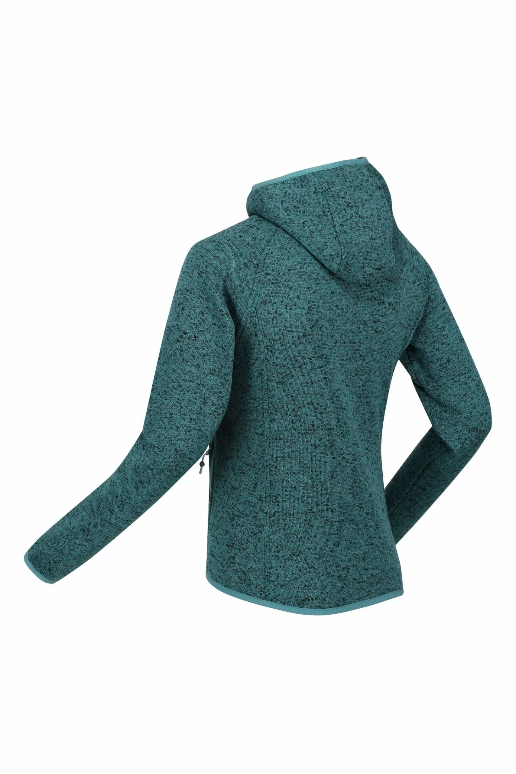 Regatta Womens Blue Newhill Full Zip Hooded Fleece 8 Regatta Womens Blue Newhill Full Zip Hooded Fleece - Image 6