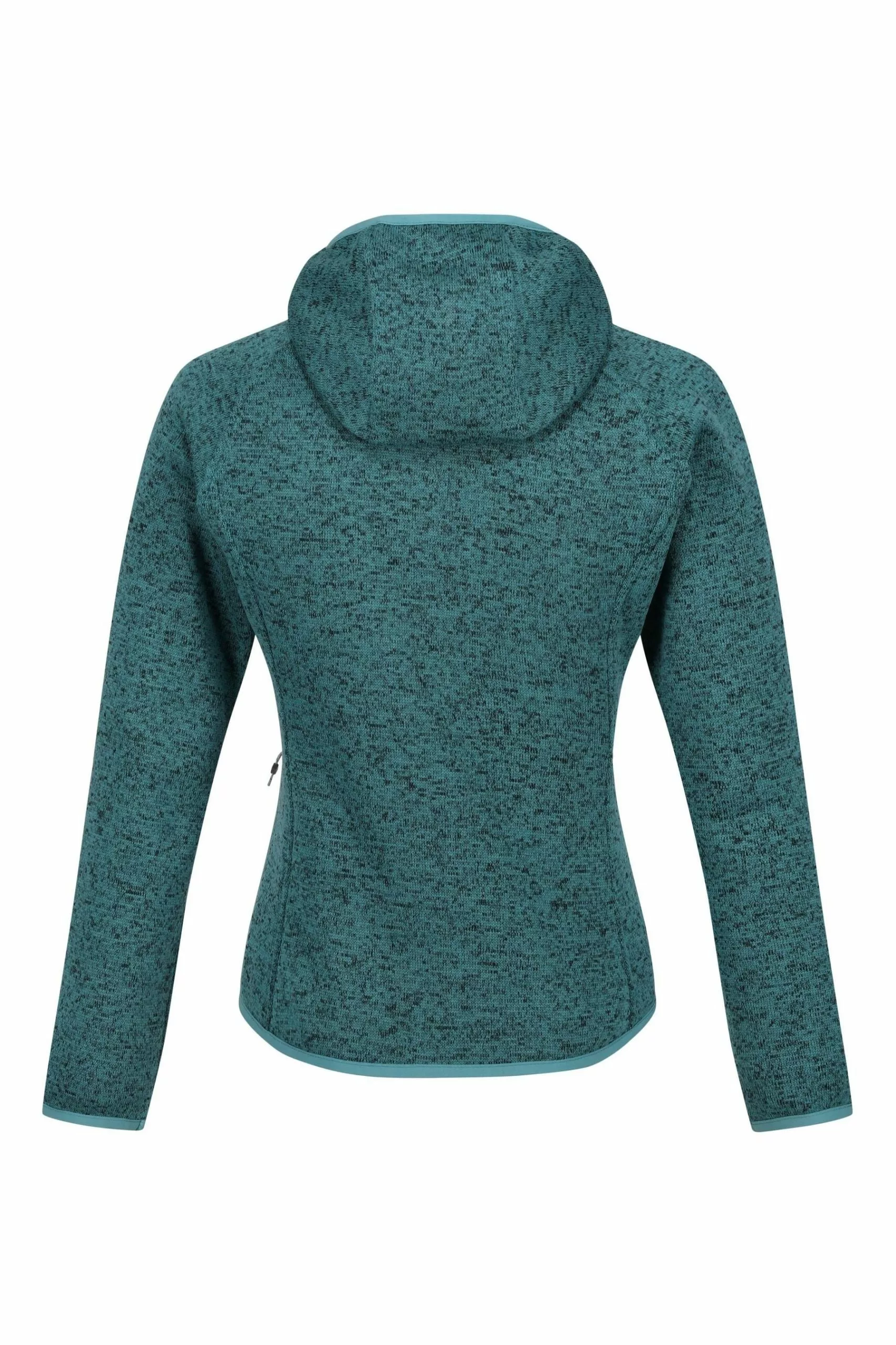 Regatta Womens Blue Newhill Full Zip Hooded Fleece 10 Regatta Womens Blue Newhill Full Zip Hooded Fleece - Image 8