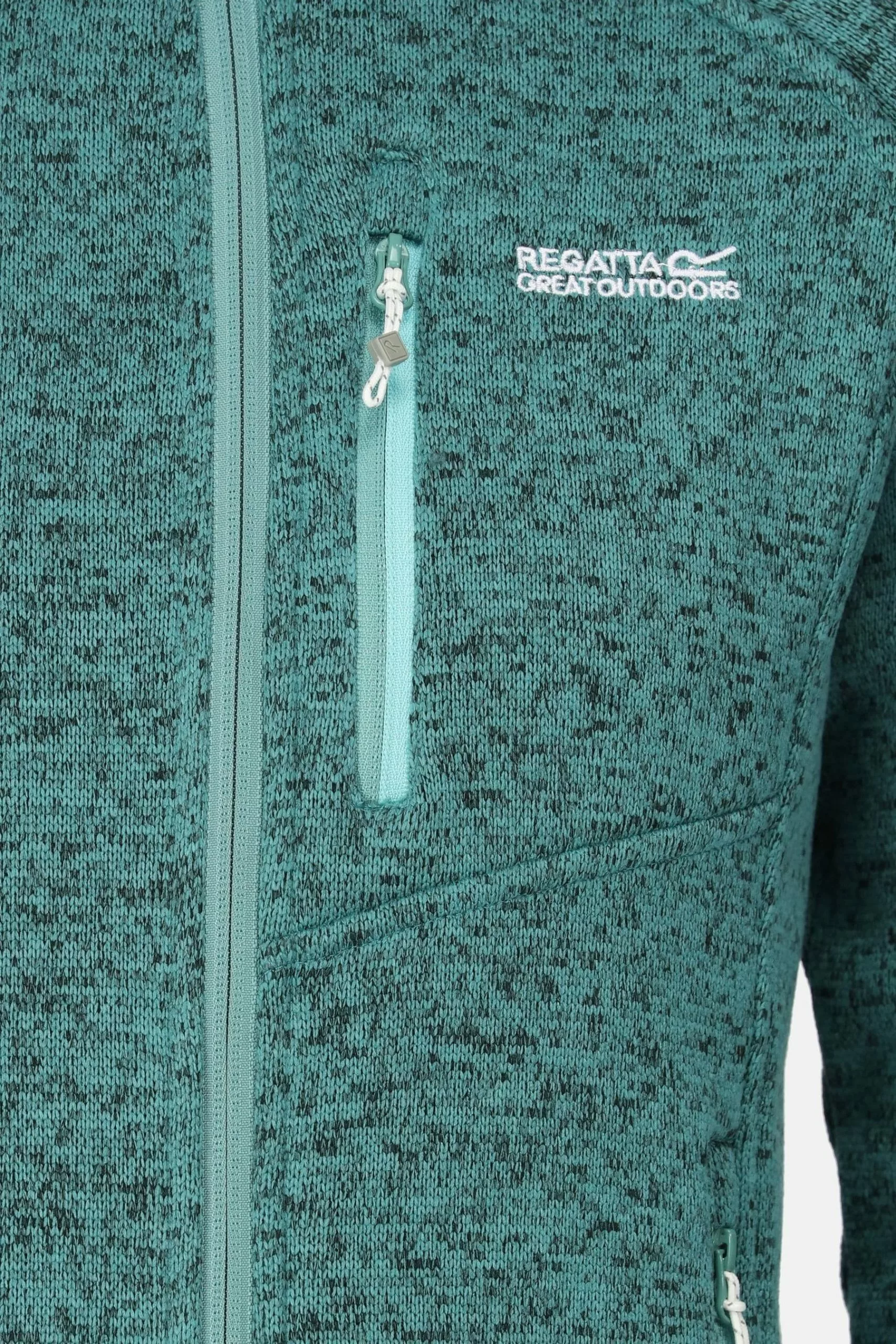 Regatta Womens Blue Newhill Full Zip Hooded Fleece 11 Regatta Womens Blue Newhill Full Zip Hooded Fleece - Image 9