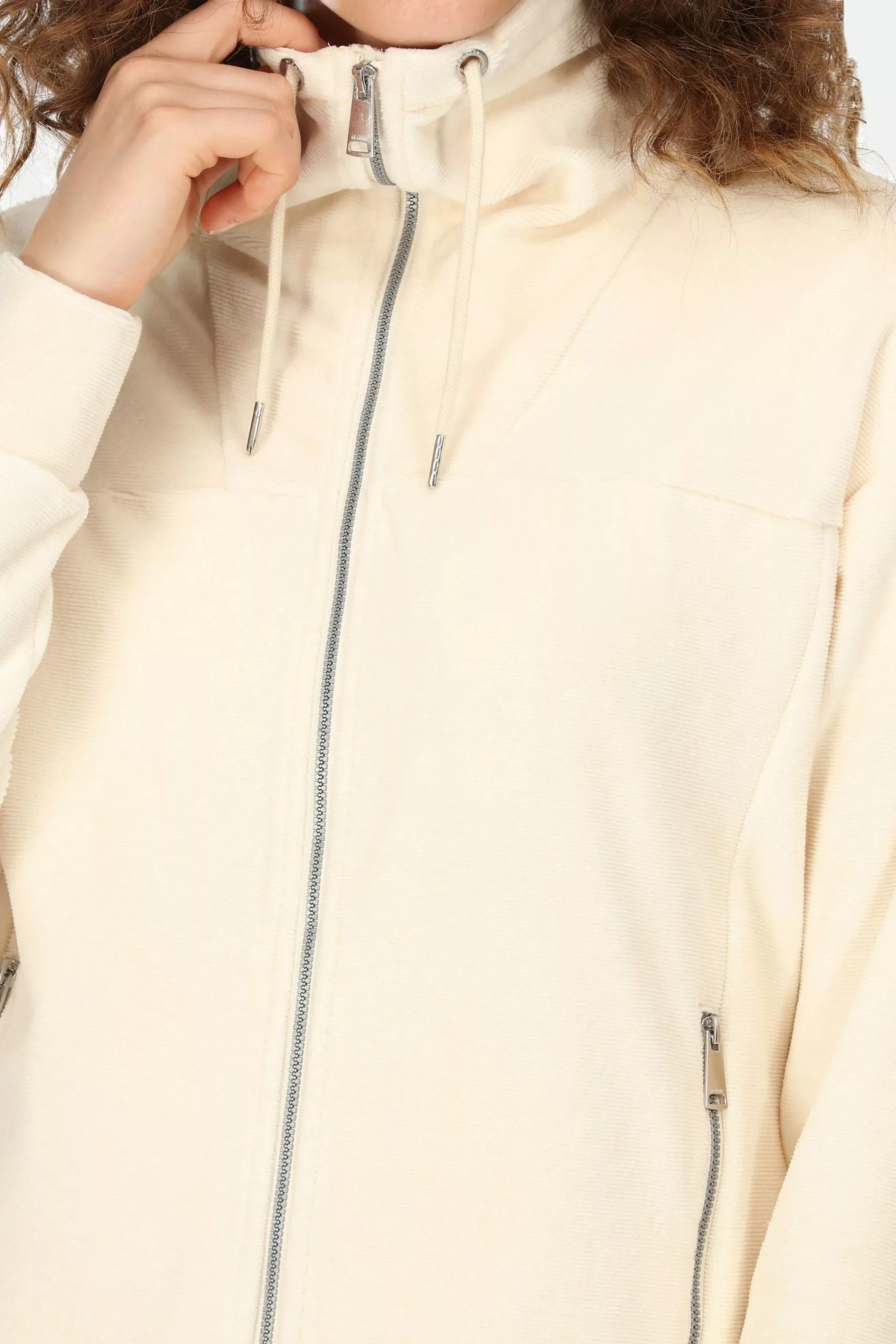 Regatta Cream Jessalyn Full Zip Jacket 6 Regatta Cream Jessalyn Full Zip Jacket - Image 4