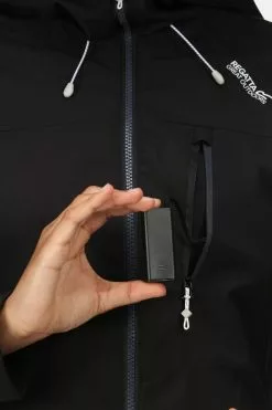 Regatta Women's Black Britedale Waterproof Torch Hooded Jacket -Regatta Shop T45963s6