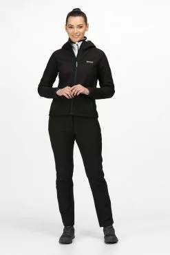 Regatta Women's Black Arec III Softshell Jacket 14 Regatta Women's Black Arec III Softshell Jacket -Regatta Shop T45982s3