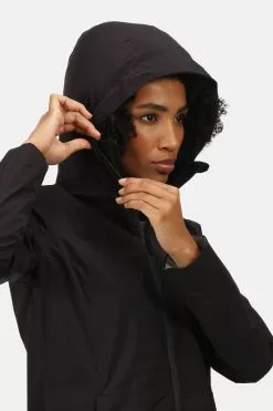 Regatta Womens Pulton II Black Waterproof Jacket -Regatta Shop T56431s4