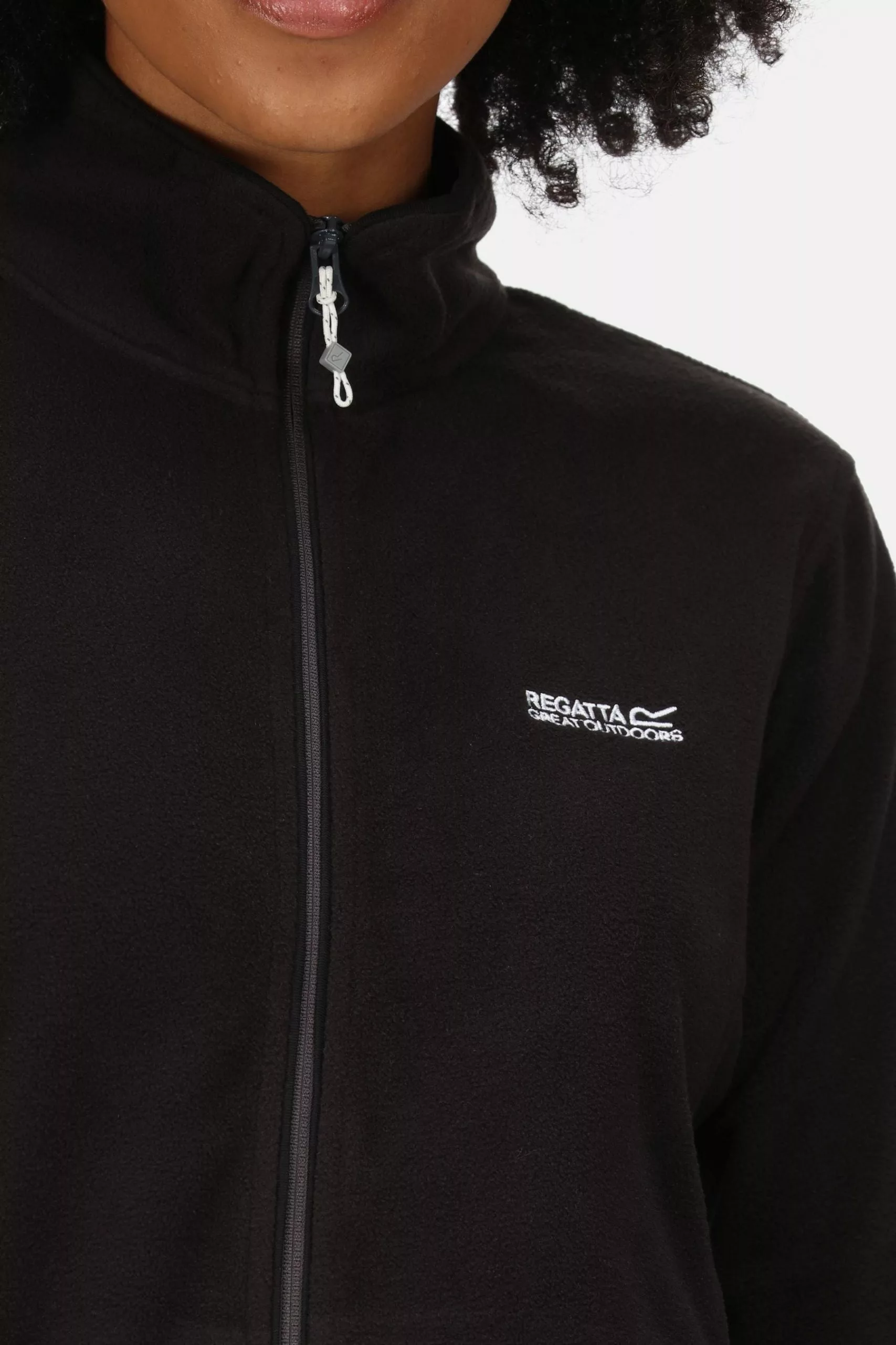 Regatta Black Clemance III Full Zip Fleece 5 Regatta Black Clemance III Full Zip Fleece - Image 3