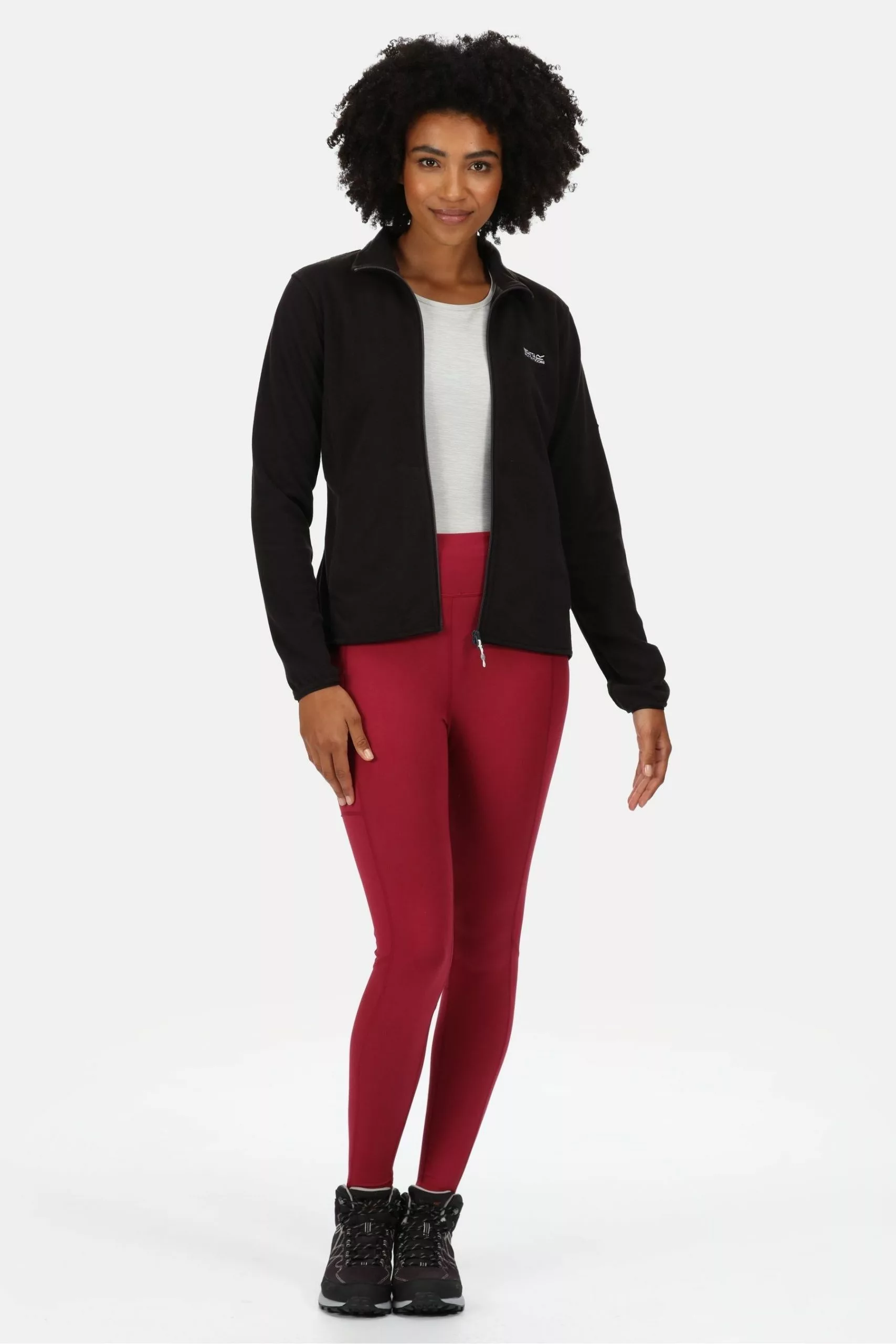 Regatta Black Clemance III Full Zip Fleece 6 Regatta Black Clemance III Full Zip Fleece - Image 4