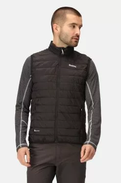 Regatta Black Hillpack Insulated Bodywarmer Gilet