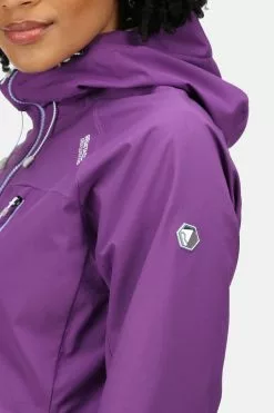 Regatta Women's Purple Britedale Waterproof Torch Hooded Jacket 11 Regatta Women's Purple Britedale Waterproof Torch Hooded Jacket -Regatta Shop U01058s4