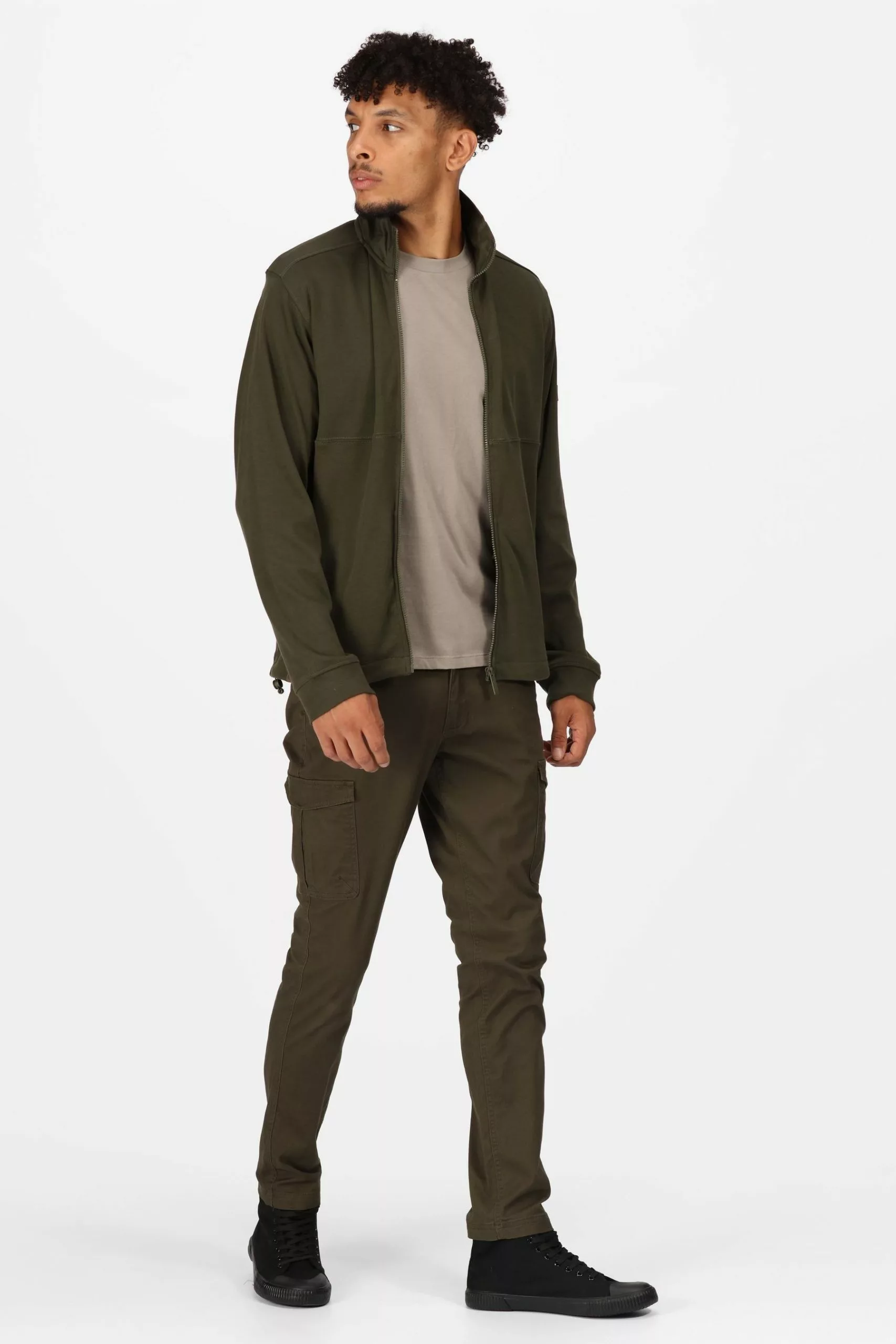 Regatta Green Leveson Full Zip Sweater 3 Regatta Green Leveson Full Zip Sweater