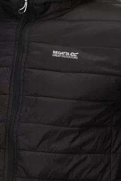 Regatta Black Hooded Hillpack Lightweight Jacket -Regatta Shop U01899s5