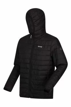Regatta Black Hooded Hillpack Lightweight Jacket -Regatta Shop U01899s8