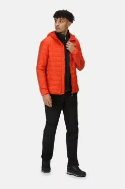 Regatta Orange Hooded Hillpack Lightweight Jacket
