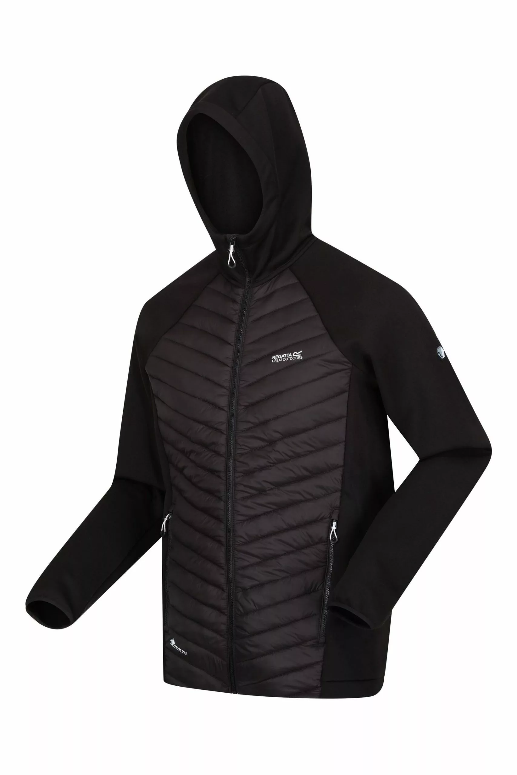 Regatta Andreson Black VII Hybrid Lightweight Jacket 3 Regatta Andreson Black VII Hybrid Lightweight Jacket