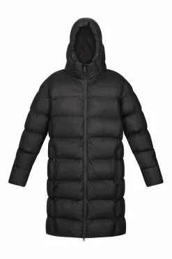 Regatta Black Hallin Longline Insulated Padded Jacket 18 Regatta Black Hallin Longline Insulated Padded Jacket -Regatta Shop U22707s7