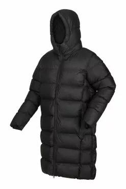 Regatta Black Hallin Longline Insulated Padded Jacket 19 Regatta Black Hallin Longline Insulated Padded Jacket -Regatta Shop U22707s9