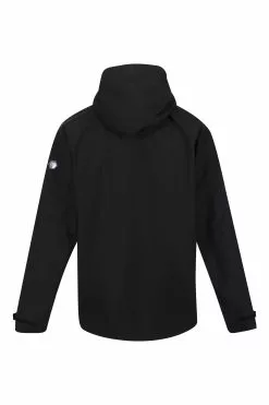 Regatta Black Britedale Waterproof Torch Hooded Jacket -Regatta Shop U47587s5