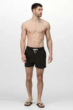 Regatta Mawson Black Swim Shorts