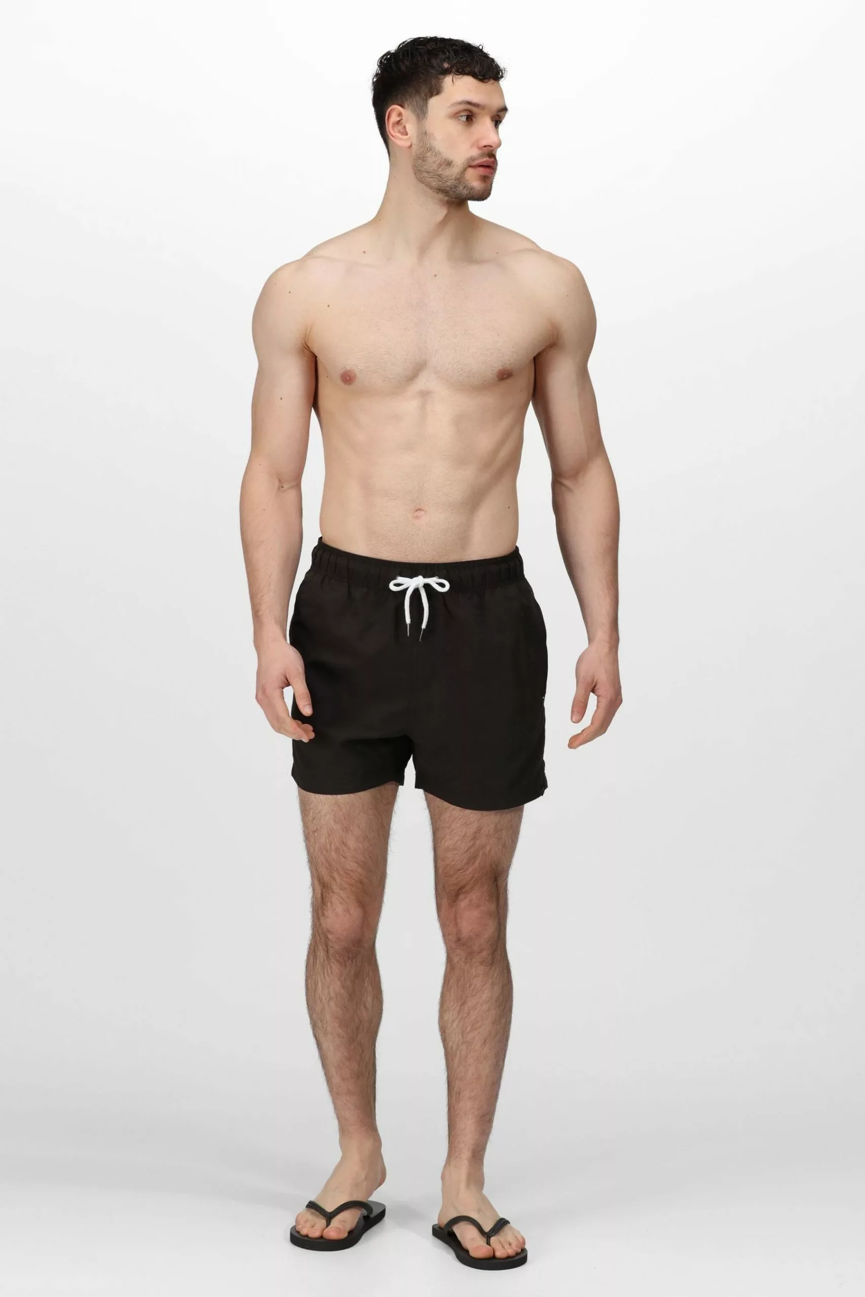 Regatta Mawson Black Swim Shorts 3 Regatta Mawson Black Swim Shorts